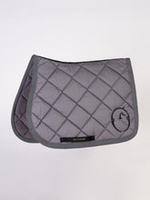 BONN JUMPING SADDLE PAD - Black/white border | Vestrum