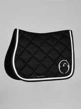BONN JUMPING SADDLE PAD - Black/white border | Vestrum