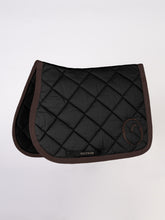 BONN JUMPING SADDLE PAD - Black/white border | Vestrum