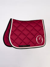 BONN JUMPING SADDLE PAD - Black/white border | Vestrum
