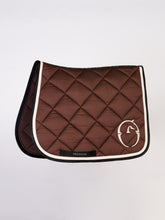 BONN JUMPING SADDLE PAD - Black/white border | Vestrum