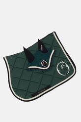BONN JUMPING SADDLE PAD - Black/white border | Vestrum