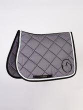 BONN JUMPING SADDLE PAD - Black/white border | Vestrum