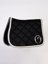 BONN JUMPING SADDLE PAD - Black/white border | Vestrum