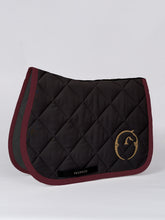 BONN JUMPING SADDLE PAD - Black/white border | Vestrum