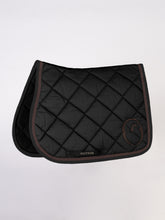 BONN JUMPING SADDLE PAD - Black/white border | Vestrum