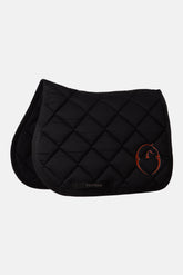 BONN JUMPING SADDLE PAD - Black/white border | Vestrum