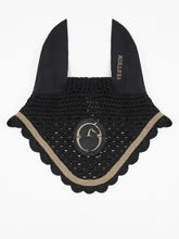 LEEDS HORSE EAR BONNET - Black/white | Vestrum