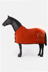 COPERTA IN VELLUTO PER CAVALLI VICENZA - Corten/nero | Vestrum