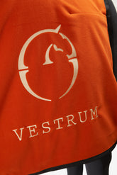 COPERTA IN VELLUTO PER CAVALLI VICENZA - Corten/nero | Vestrum