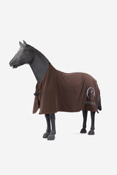 COPERTA IN VELLUTO PER CAVALLI VICENZA - Corten/nero | Vestrum