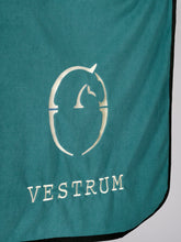 COPERTA IN VELLUTO PER CAVALLI VICENZA - Corten/nero | Vestrum