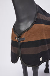 SAN MARTINO WOOL RUG - Black/corten | Vestrum