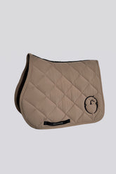 TOYAMA JUMPING SADDLE PAD - TK FABRIC - Dark olive green/corten | Vestrum