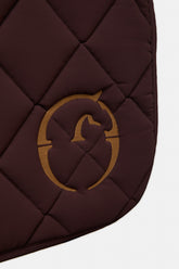 TOYAMA JUMPING SADDLE PAD - TK FABRIC - Dark olive green/corten | Vestrum