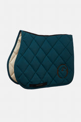 TOYAMA JUMPING SADDLE PAD - TK FABRIC - Dark olive green/corten | Vestrum