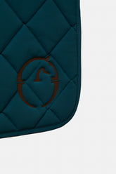 TOYAMA JUMPING SADDLE PAD - TK FABRIC - Dark olive green/corten | Vestrum