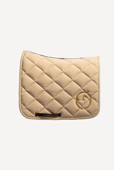 BORDEAUX DRESSAGE SADDLE PAD - TK FABRIC - Pale olive | Vestrum