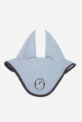 ALASSIO HORSE EAR BONNET WITH BLACK BORDER - Dark mauve | Vestrum