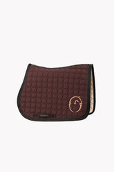 LAS VEGAS JUMPING SADDLE PAD - Beige/dark brown | Vestrum