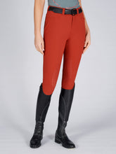 SYRACUSE PANTALONI DA EQUITAZIONE DA DONNA CON GRIP AL GINOCCHIO - Malva scuro | Vestrum