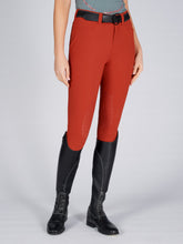 SYRACUSE PANTALONI DA EQUITAZIONE DA DONNA CON GRIP AL GINOCCHIO - Malva scuro | Vestrum