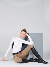 SYRACUSE PANTALONI DA EQUITAZIONE DA DONNA CON GRIP AL GINOCCHIO - Bianco ottico | Vestrum