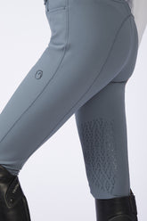 SYRACUSE PANTALONI DA EQUITAZIONE DA DONNA CON GRIP AL GINOCCHIO - Malva scuro | Vestrum