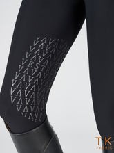 SYRACUSE WOMEN'S RIDING BREECHES WITH KNEE GRIP - TK FABRIC - Black | Vestrum