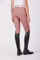 SYRACUSE PANTALONI DA EQUITAZIONE DA DONNA CON GRIP AL GINOCCHIO - TESSUTO TK - Nero | Vestrum