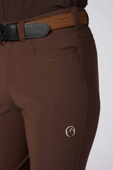 SYRACUSE PANTALONI DA EQUITAZIONE DA DONNA CON GRIP AL GINOCCHIO - TESSUTO TK - Nero | Vestrum