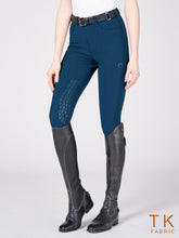 SYRACUSE PANTALONI DA EQUITAZIONE DA DONNA CON GRIP AL GINOCCHIO - TESSUTO TK - Nero | Vestrum