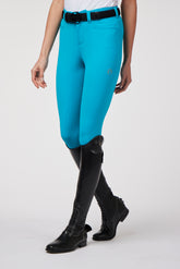 SYRACUSE WOMEN'S RIDING BREECHES WITH KNEE GRIP - TK FABRIC - Black | Vestrum