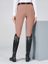 SYRACUSE PANTALONI DA EQUITAZIONE DA DONNA CON GRIP AL GINOCCHIO - TESSUTO TK - Nero | Vestrum