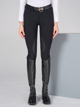 LAZISE WOMEN'S KNEE GRIP BREECHES WITH POCKETS ON THE BACK - Frosty green | Vestrum