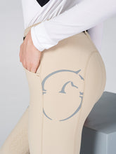 MOLVENO WOMEN'S RIDING BREECHES WITH KNEE GRIP - Cloud blue | Vestrum