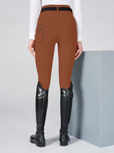 MOLVENO WOMEN'S RIDING BREECHES WITH KNEE GRIP - Dark grey blue navy | Vestrum