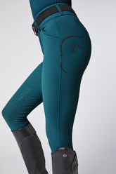 MOLVENO WOMEN'S RIDING BREECHES WITH KNEE GRIP - Cloud blue | Vestrum