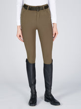 MOLVENO WOMEN'S RIDING BREECHES WITH KNEE GRIP - Dark grey blue navy | Vestrum