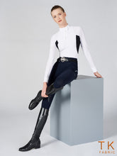 MOLVENO WOMEN'S RIDING BREECHES WITH KNEE GRIP - TK FABRIC - Blue navy | Vestrum