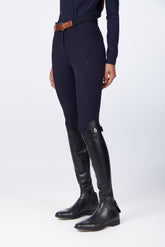 ANDROMEDA WOMEN'S RIDING BREECHES WITH KNEE GRIP - Beige | Vestrum