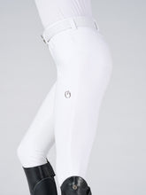 SYRACUSE WOMEN'S FULL GRIP RIDING BREECHES WITH V GRIP - Dusty blue | Vestrum