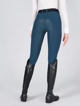 SYRACUSE WOMEN'S FULL GRIP RIDING BREECHES WITH V GRIP - Dusty blue | Vestrum