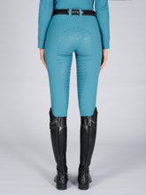 SYRACUSE WOMEN'S FULL GRIP RIDING BREECHES WITH V GRIP - Dusty blue | Vestrum