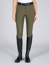 SYRACUSE WOMEN'S FULL GRIP RIDING BREECHES WITH V GRIP - Dusty blue | Vestrum