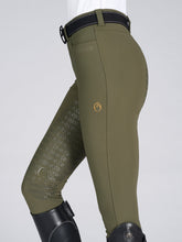 SYRACUSE WOMEN'S FULL GRIP RIDING BREECHES WITH V GRIP - Dusty blue | Vestrum