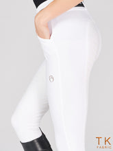 MOLVENO WOMEN'S RIDING BREECHES WITH FULL GRIP - TK FABRIC - Black | Vestrum