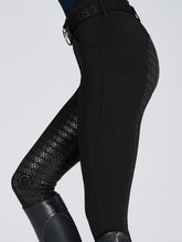 MOLVENO WOMEN'S RIDING BREECHES WITH FULL GRIP - TK FABRIC - Black | Vestrum