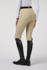 MOLVENO WOMEN'S RIDING BREECHES WITH FULL GRIP - TK FABRIC - Black | Vestrum