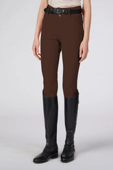 MOLVENO WOMEN'S RIDING BREECHES WITH FULL GRIP - TK FABRIC - Scuba blue | Vestrum